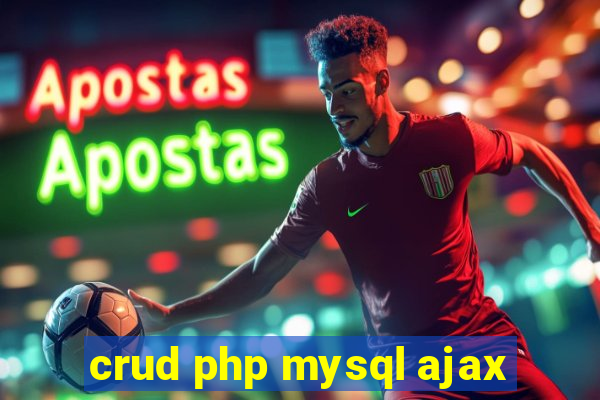 crud php mysql ajax